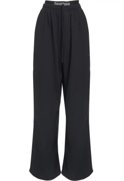 Balenciaga Double Waisted Sweatpants Black