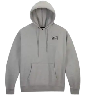 Nike x Stussy Grey Hoodie